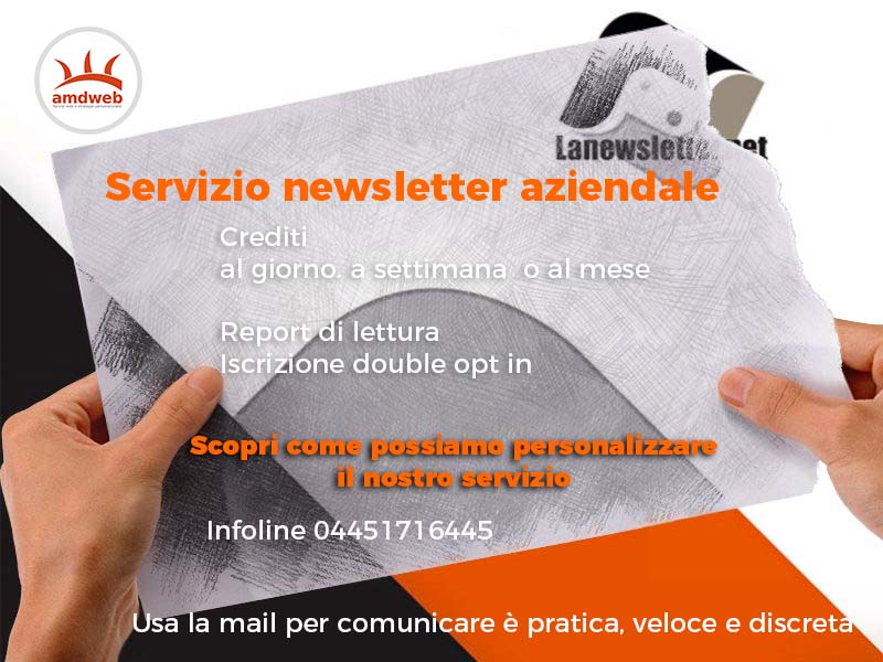 Servizio newsletter per aziende